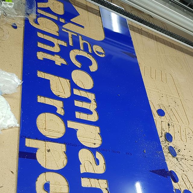 Letters cut from blue 3mm dybond sheet.

To place your order whatsapp me: Mak of Big Print Birmingham on 07702153393

Or use this whatsapp link from your mobile:

https://wa.me/447702153393