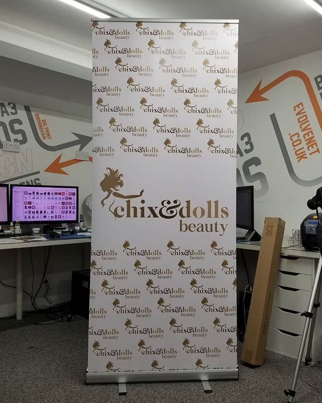 850mm wide Roller Banner for @chixanddollsbeauty

To place your order whatsapp me: Mak of Big Print Birmingham on 07702153393

Or use this whatsapp link from your mobile:

https://wa.me/447702153393