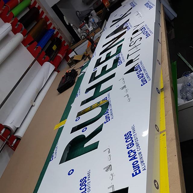 Sign board build
Still lots to do.

To place your order whatsapp me: Mak of Big Print Birmingham on 07702153393
