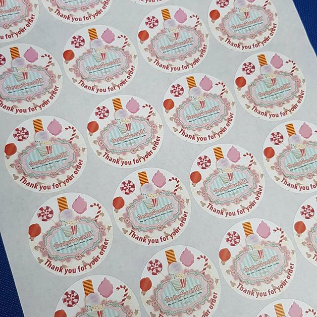 Thank you for your order stickers for @prestigesweetsuk

To place your order whatsapp me: Mak of Big Print Birmingham on 07702153393