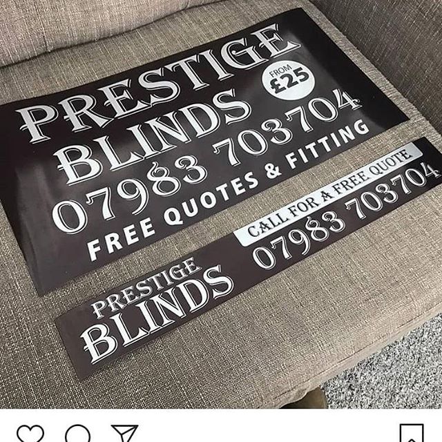 Car magnets for @prestige.blinds

To place your order whatsapp me: Mak of Big Print Birmingham on 07702153393
