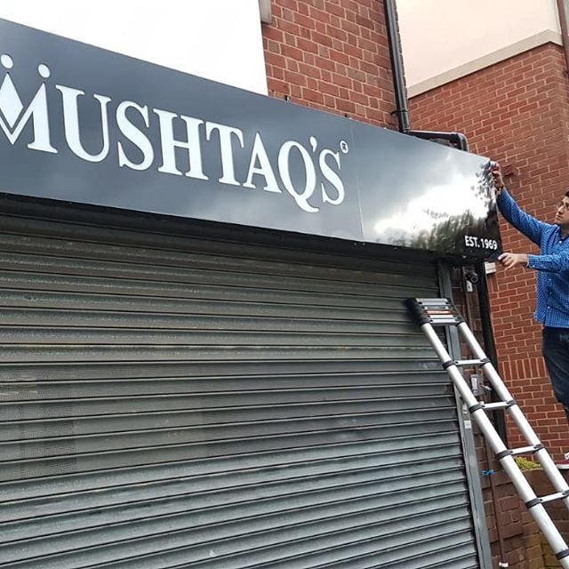 Mushtaqs Sign Board

To place your order whatsapp me: Mak of Big Print Birmingham on 07702153393