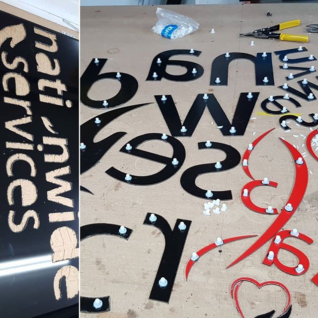 Making flat cut raised letters. Will be used in a signboard

To place your order whatsapp me: Mak of Big Print Birmingham on 07702153393