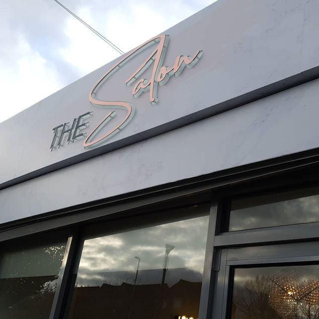 @thesalon_bham signboard. Looks pretty awesome. Long time coming.

Check them out.

To place an order If at all possible PLEASE whatsapp me on 07702153393