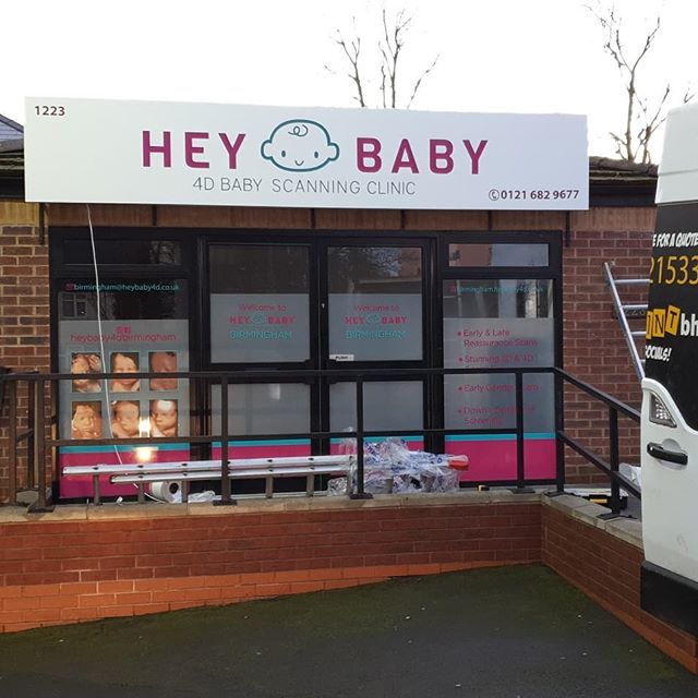 New signboard gone up for @heybaby4dbirmingham check them out.

To place an order If at all possible PLEASE whatsapp me on 07702153393