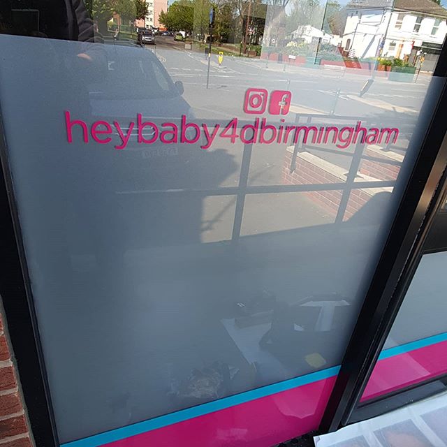 Before, during and after of a window vinyl for @heybaby4dbirmingham

To place an order If at all possible PLEASE whatsapp me on 07702153393