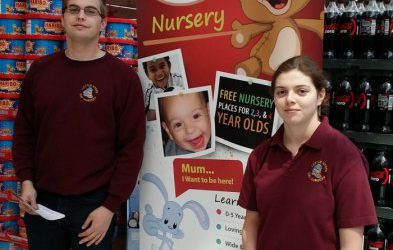 Roller Banner for a Nursery based in Tyseley Birmingham