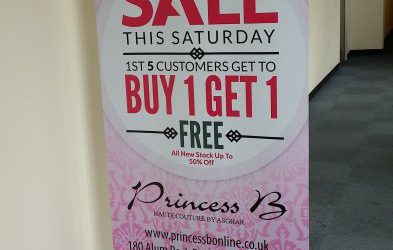 Sale Buy 1 get 1 Free, New Roller Banners!!