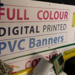 pvc banners with eyelets Birmingham