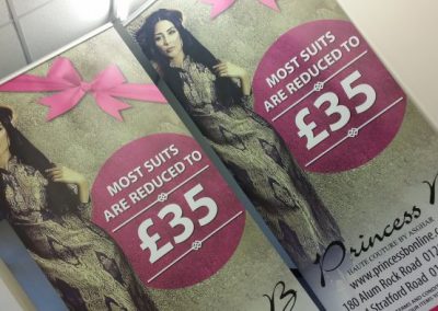 roller banner uk clothes company