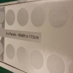 Frosted glass vinyls for a kids playhouse