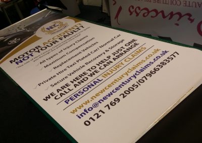 Roller Banner for a Claims company based in Birmingham