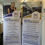 Pop up Banner for a Claims company based in Birmingham