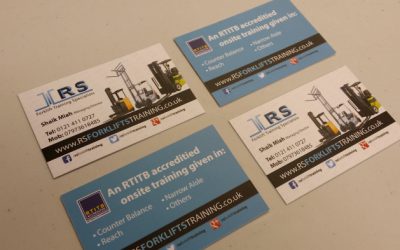 Quality Business Cards for a Training Provider