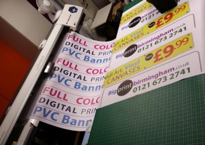 pvc banners with eyelets Birmingham