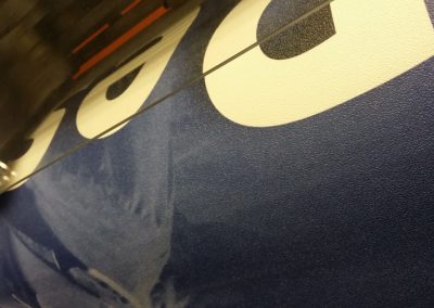 Wallpaper print up close
