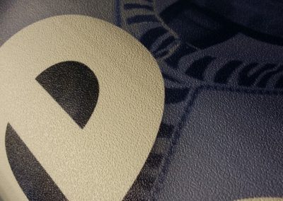 A close up image of the wallpaper print