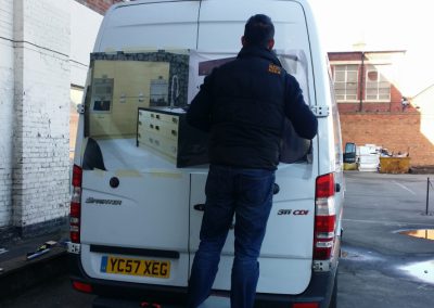 Digital Vinyl being applied to van