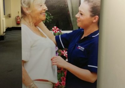 Care Service Provide Pop-up banner