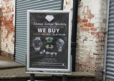 A Board for a jewellers
