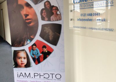 Pop up banner printing