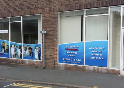 Dudley Window Signs