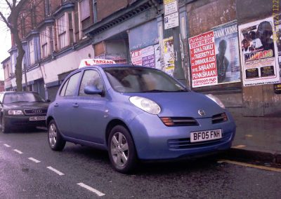 Car signs Driving instructor car