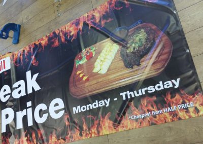 Firehouse Grill outdoor Banner