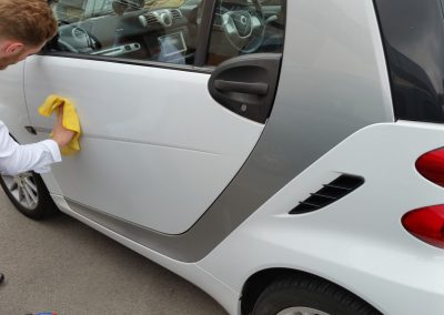 Vehicle Wrap Smart Car