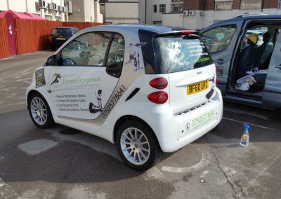 Design and Print of Smart Car livery