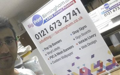 1.5 meter wide Roller Banner Design, Printed and Assembled. #bigprintbirmingham #printingbirmingham #signmaker #signs #birmingham #windo…