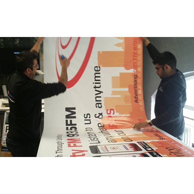 PVC Banners for Unity FM @bigprintbirmingham #bigprintbirmingham #printingbirmingham #signmaker #signs #birmingham #windowart #shopwindows #signboards #wallart #wallpaper #officewallart #officewallartwork #instalove #instagram #instadaily #businesscards #designer #estateagents #bigprints #Mak #carsigns #aboard #posters #selfieboard #correxboards #toletsigns #instalike #printer #vansigns #rollerbanner #selfieboard #largeformatprint