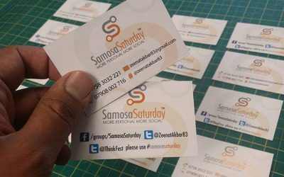 Business Cards for Samosa Saturday networking event@bigprintbirmingham #bigprintbirmingham #printingbirmingham #signmaker #signs #birmingham #windowart #shopwindows #signboards #wallart #wallpaper #officewallart #officewallartwork #instalove #instagram #instadaily #businesscards #designer #estateagents #bigprints #Mak #carsigns #aboard #posters #selfieboard #correxboards #toletsigns #instalike #printer #vansigns #rollerbanner #selfieboard