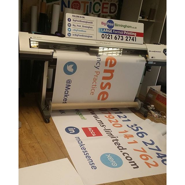 PVC Banner @bigprintbirmingham #bigprintbirmingham #printingbirmingham #signmaker #signs #birmingham #windowart #shopwindows #signboards #wallart #wallpaper #officewallart #officewallartwork #instalove #instagram #instadaily #businesscards #designer #estateagents #bigprints #Mak #carsigns #aboard #posters #selfieboard #correxboards #toletsigns #instalike #printer #vansigns #rollerbanner #selfieboard