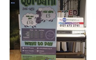 Roller Banner Designed and printed for Albayan Foundation @bigprintbirmingham #printingbirmingham #bigprintbham #largeformatprint #rollerbanner #popupBanner