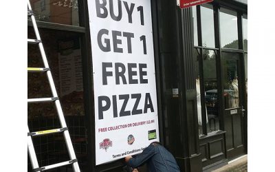 shop sign board printed and mounted @bigprintbirmingham #bigprintbirmingham #printingbirmingham #signmaker #signs #birmingham #windowart #shopwindow