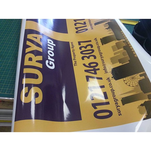Another PVC Banner Designed and printed @bigprintbirmingham #printingbirmingham #bigprintbham #pvc #pvcbanner #largeformatprint #outdoorbanner