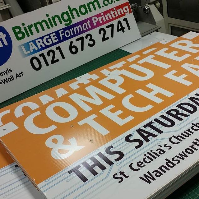 Sign Boards#bigprintbirmingham #printingbirmingham #bigprintbham #signmaker #signs #correxboards