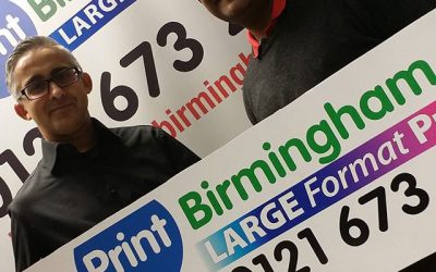 2 top business men @naeemarif1  and Khalid in the office. Please like and share #bigprintbirmingham #printingbirmingham #bigprintbham #selfieboard #rollerbanner