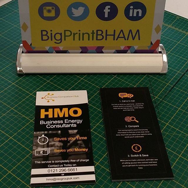 Dl flyers printed on 200gsm Double Sided ready in 2 hours. #bigprintbirmingham #printingbirmingham #bigprintbham #dlflyers #flyers