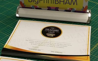 More Certificates printed by us today #bigprintbirmingham #printingbirmingham #bigprintbham #certificate #certificateprinting