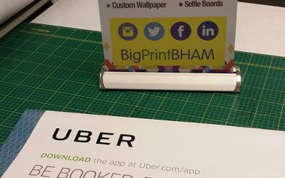 Uber stickers converted to magnetic door signs.  Call me if you don't want to permanently apply Uber stickers to your car. #bigprintbirmingham #printingbirmingham #bigprintbham #uber #ubertaxi #uberstickers