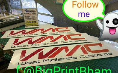 WMC out door wall signs. Please like, share and follow #bigprintbirmingham #printingbirmingham #bigprintbham #outdoorbanners #outdoorsigns
