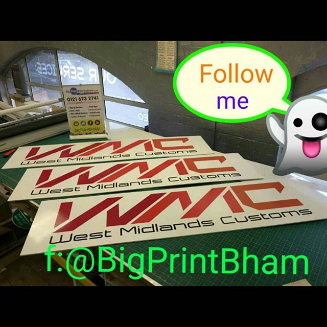 WMC out door wall signs. Please like, share and follow #bigprintbirmingham #printingbirmingham #bigprintbham #outdoorbanners #outdoorsigns