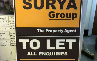 Estate Agent Board design and print service. Please like and share #bigprintbirmingham #printingbirmingham #bigprintbham #estateagents #toletsigns #correxboards #forsaleboards