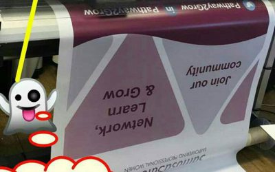 1000mm wide roller banner printing. Please like and share #bigprintbirmingham #printingbirmingham #bigprintbham #rollerbanner #popupbanner