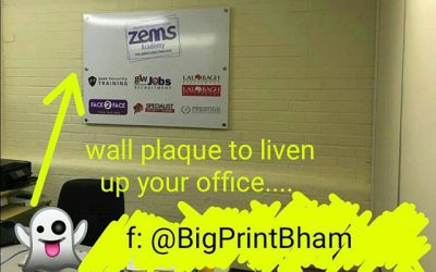 Wall plaque to liven up any office. Please like, share and follow #bigprintbirmingham #printingbirmingham #bigprintbham