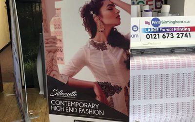 Roller Banner for silhouette. Designed, printed and assembled by us. Call me if you need one 0121 673 2741 or 07702153393 (whatsapp) #bigprintbirmingham #printingbirmingham #bigprintbham #rollerbanner #popupbanner