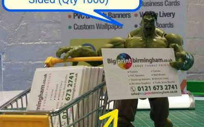 Place your next business card order with me. I can now offer FREE nationwide delivery. You can order 250,500 or 1000 cards. You can order Gloss, Matt or Soft Touch. You can also order Spot UV cards. Please like and share #bigprintbirmingham #printingbirmingham #bigprintbham #signmaker #signs #printshop #businesscards