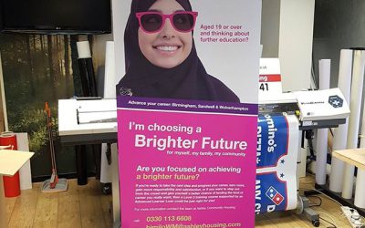 An order for 6 roller banners just completed #bigprintbirmingham #printingbirmingham #signmaker #signs #birmingham #printshop #rollerbanner